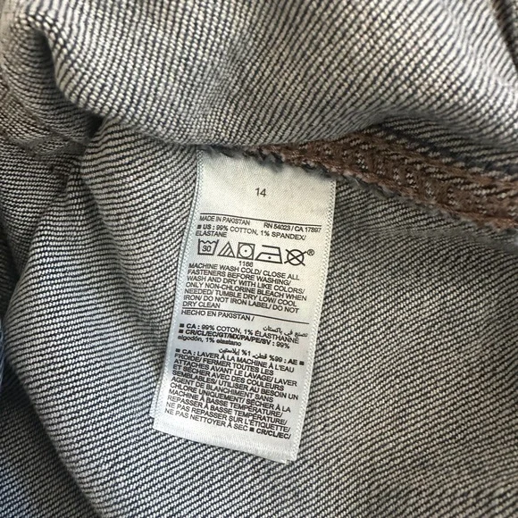 Old Navy High Waisted OG Straight Utility Jeans - Picture 5 of 6